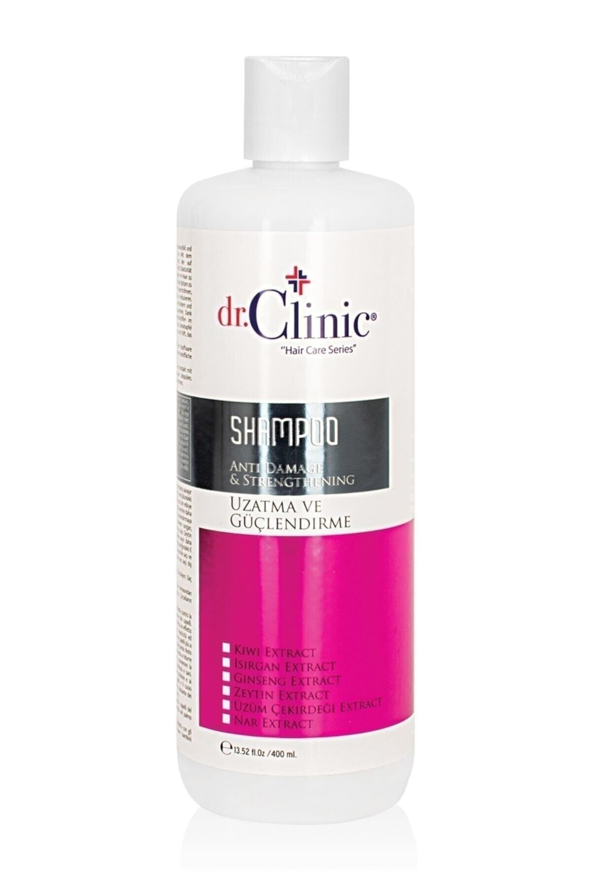 Dr. Clinic Uzatma ve Güçlendirme Etkili Şampuan 400 ml