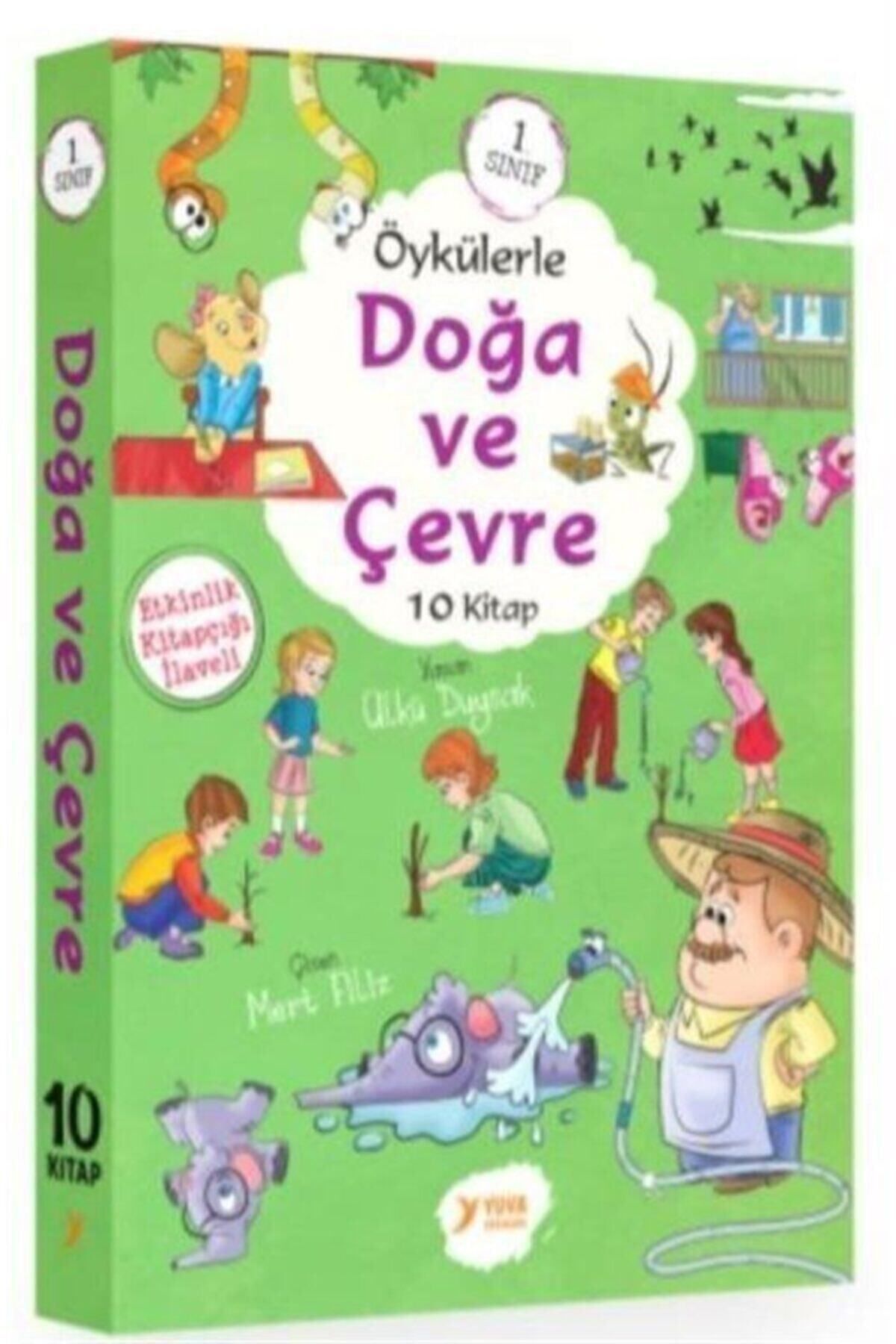 Yuva Yayınları Kitap 1. Sınıf Öykülerle Doğa Ve Çevre Seti (10 KİTAP TAKIM) - Kolektif