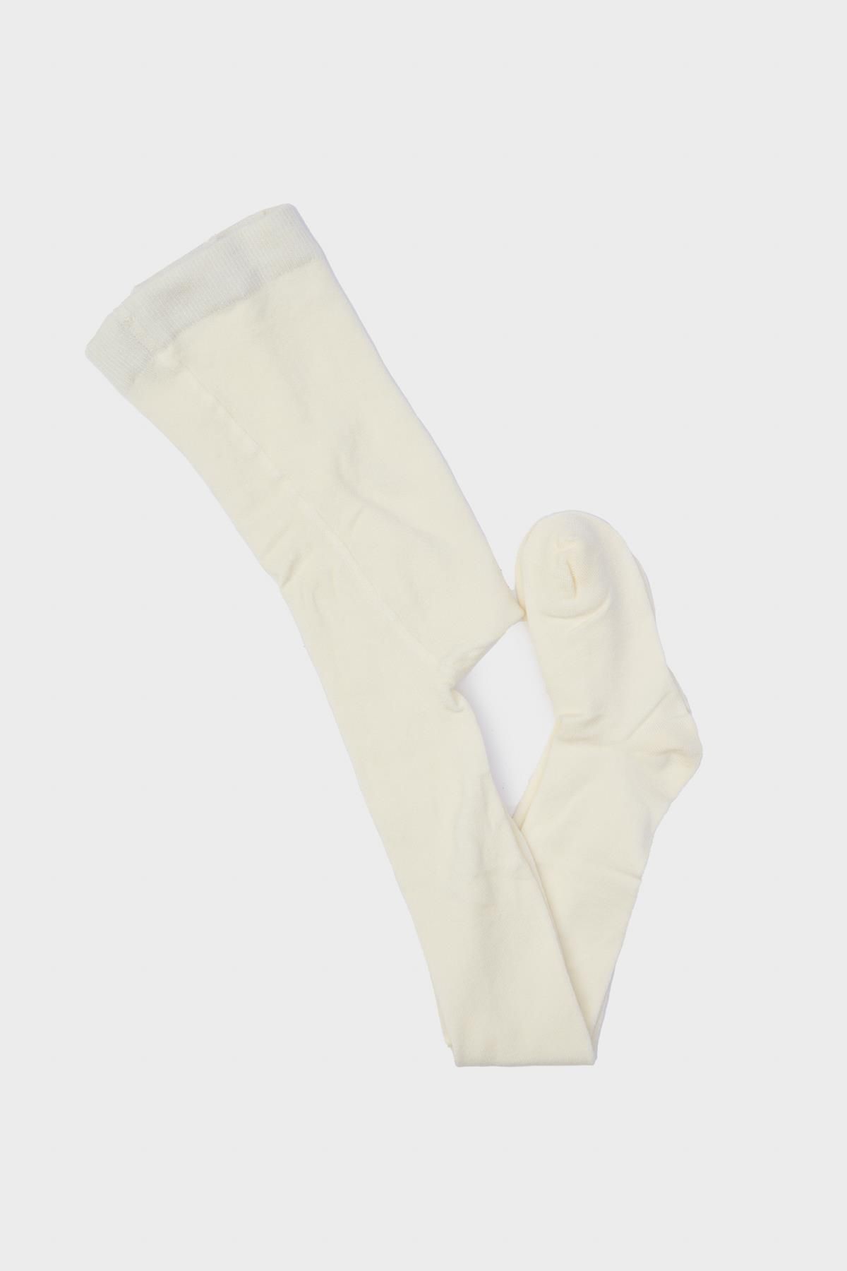 Tyess Kız Çocuk Bej Külotlu Çorap NS23FWT4031