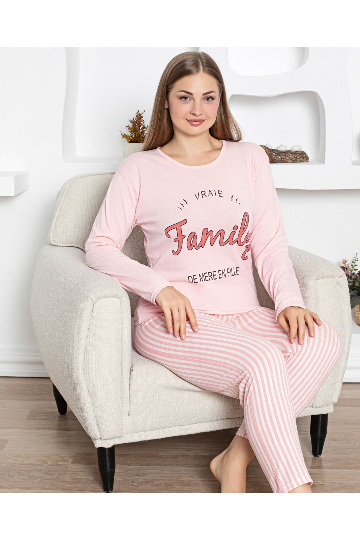 Rüyam KADIN Büyük Beden - Lohusa - Ev Giyim Pijama Takımı