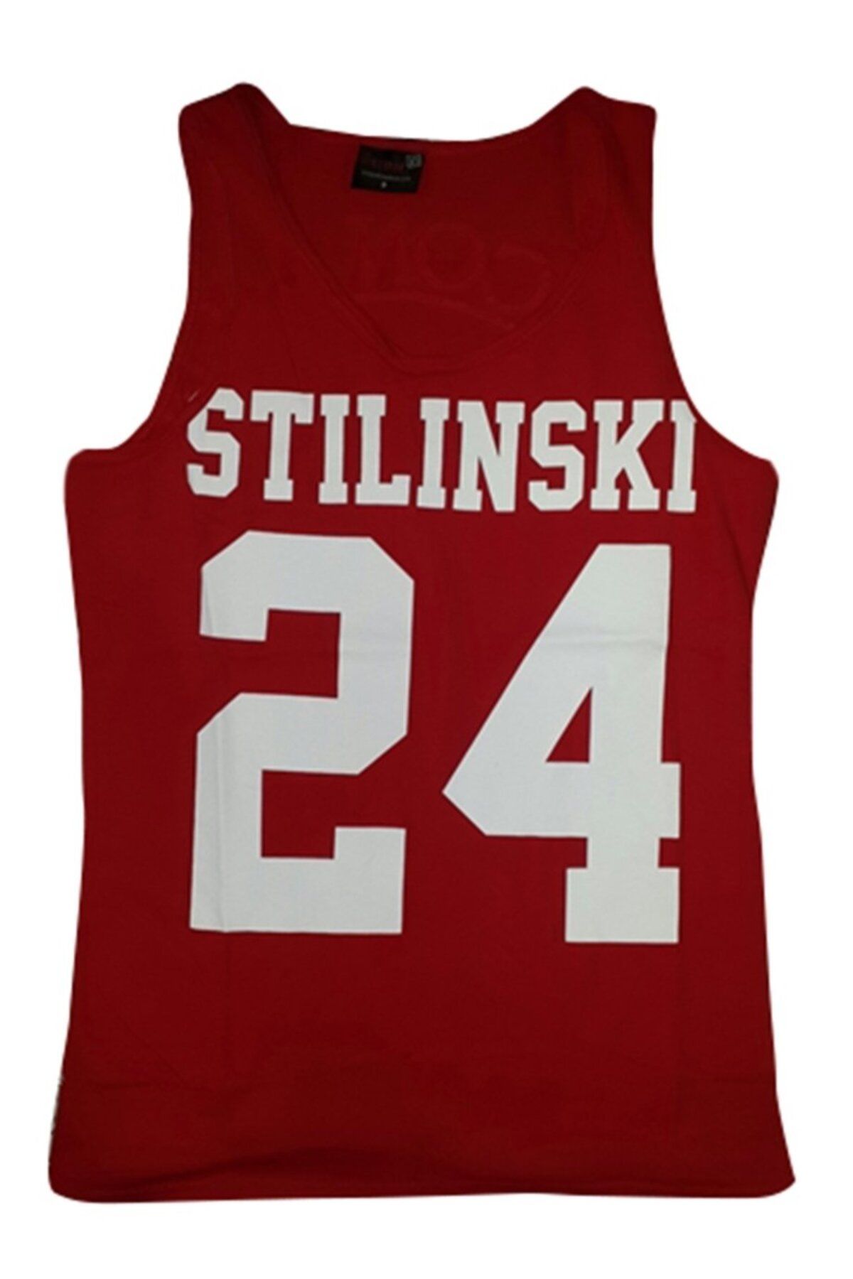 fame-stoned Teen Wolf - Stilinski 24 Baskılı Sıfır Kol T-shirt