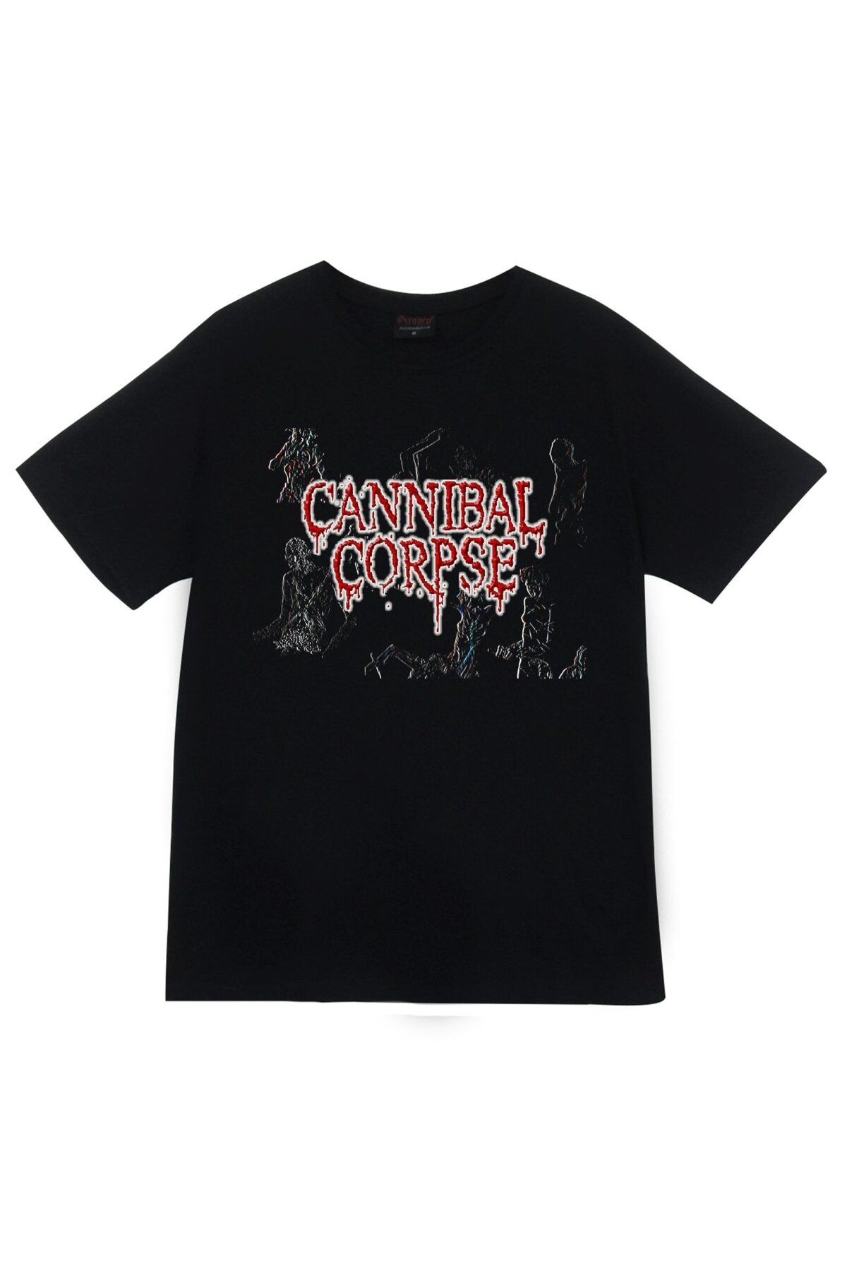 fame-stoned Cannibal Corpse Baskılı T-shirt