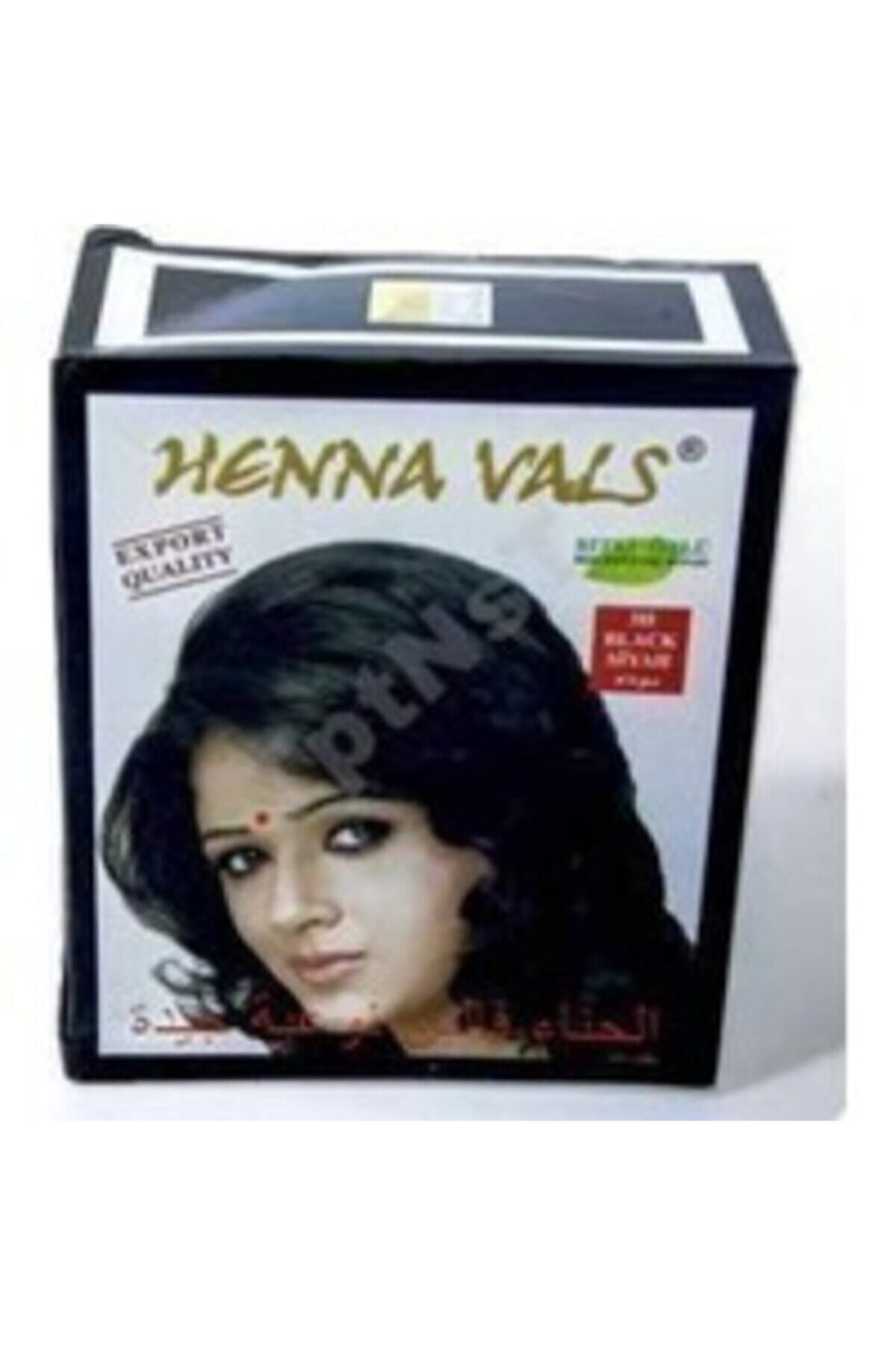 henna vals Kına Siyah 60 gr Hint Kınası Saç Boyası 60 gr Siyah 6 Adet