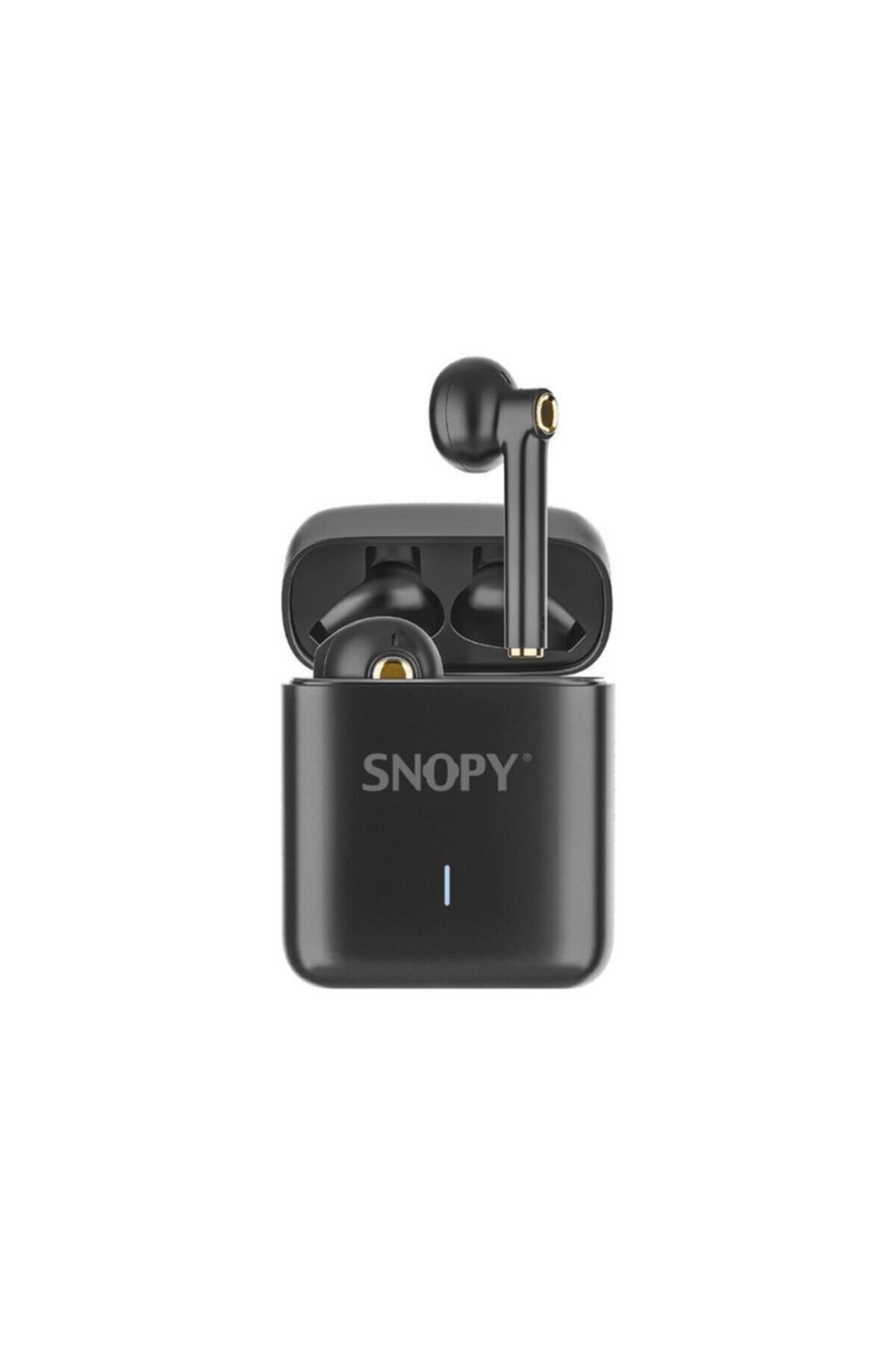Snopy Siyah Tws Bluetooth Mikrofonlu Kulaklık