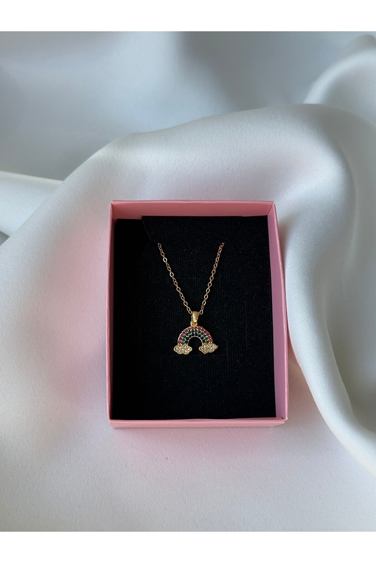 Çelik Kolye Gold