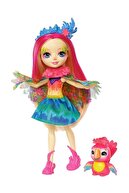 Enchantimals Karakter Bebekler DVH87 - Peeki Parrot &amp; Sheeny