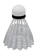 Delta 6 Adet Mantar Başlı Beyaz Badminton Topu (Özel Kutusunda)