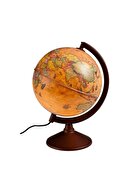 Gürbüz Işıklı Antik Dünya Küresi 20 cm