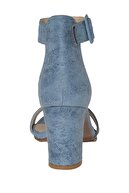 Graceland Deichmann Mavi Kadın Topuklu Sandalet