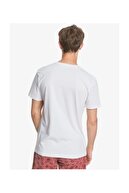 Quiksilver COMP LOGO SS Beyaz Erkek T-Shirt 101106974