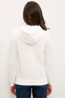US Polo Assn Beyaz Kadın Sweatshirt