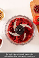 غذاساز شیشه ای Mastermaid Prosteel Long Feet 6 Blades 2500 W Galaxy Grey-thumb