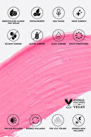 رژ لب رژ لب سایه براق رنگ صورتی درخشان | آرایش مرطوب کننده | 505 صورتی | پپتید هیالورونیک اسید-thumb