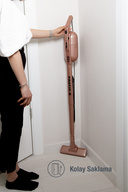 جاروبرقی عمودی بدون کیسه گرد و غبار Pratıc-s P1200 Rose Gold-thumb