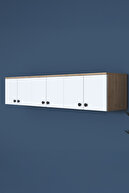 Basket Walnut - White