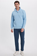 Unisex Relach Cutter Cutter Cutter Cutter با نیمی از زیپ با پیراهن پشم گوسفند-thumb