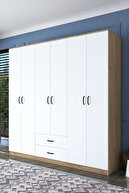 Basket Walnut - White