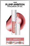 L'Oréal Paris Plump Ambition روغن لب Hyaluron مغذی و مرطوب کننده لب براق - 601 Wort-thumb