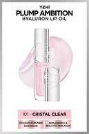 L'Oréal Paris Plump Ambition روغن لب Hyaluron تغذیه کننده و مرطوب کننده لب - 101 Cris-thumb