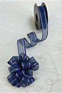 Navy Blue Silver Glitter