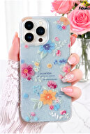 Glitter Blue Flower