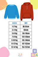 یونیسکس اورسایز Astronaut Printed Sweatshirt Kids-thumb
