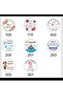 آب نبات عروسی ادکلن لیمویی 80 درجه در جعبه گل (50 عدد)-thumb