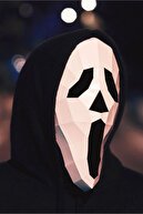 ماسک جیغ ماسک ترسناک هالووین دکور هالووین-thumb