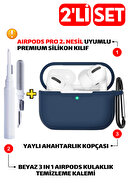 Navy Blue Case & White Cleansing Pen