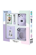 Instax Mini 12 دوربین Lilaca 10 فیلم Silim Pleksi Case PvC آلبوم و تصویر Stan-thumb