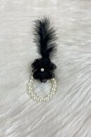 دستبند مشکی ساقدوش عروس و تاج ساقدوش (فلزی)، شب حنا، مهمانی مجردی، عروس تو بی-thumb