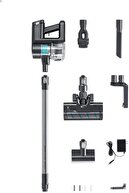 جاروبرقی عمودی قابل شارژ بی سیم 500 وات A9 با رنگ مشکی روشن LED-thumb