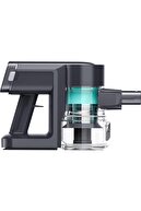 جاروبرقی عمودی قابل شارژ بی سیم 500 وات A9 با رنگ مشکی روشن LED-thumb