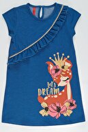 Denokids Dream Fırfırlı Kız Elbise