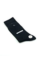 PİERRONİ Siyah Kravat Mendil Kol Düğmesi Çorap Özel Set