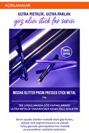 Missha Ultra Metalik & Ultra Parlak Yoğun Pigmentli Stick Far MISSHA Glittr Prism Pressed Stick Metl (No.2)