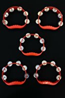 عروس قرمز تفی ، عروسی شبانه حنا عروس سنی عروس پلاستیک زیلی تفی ، 5 قطعه-thumb