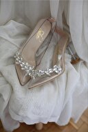 BUTİK 37.5 Kadın Şeffaf Stiletto Ayakkabı