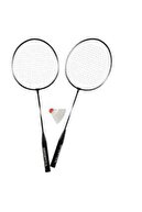 EMİRCAN Badminton Raket Seti Kopmaz Misina, El Kaydırmaz Sporcu Raketi