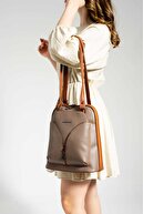 کوله پشتی و کیف شانه ای زنانه مدل Yoro چرم مصنوعی ضد آب چند جیبی Ultra VIP-thumb