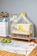 Organic Yellow Star with 3 Pillow Wheels