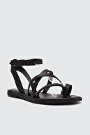 Trendyol Shoes Siyah Kadın Sandalet TAKSS21SD0010