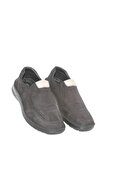 bayscarpa man Erkek Siyah Günlük Baharlık Yazlık Geniş Taraklı Süet Ortopedik Ayakkabı