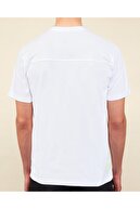 Skechers Graphic Tee M Crew Neck T-Shirt Erkek Beyaz Tshirt - S211520-100