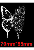 شلوار ورزشی جیبی BUTTERFLY LOVE VEN با کمر و پاهای الاستیک-thumb