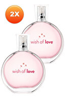 عطر زنانه Wish Of Love Edt 50 ml. مجموعه دو نفره-thumb
