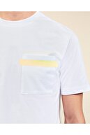 Skechers Graphic Tee M Crew Neck T-Shirt Erkek Beyaz Tshirt - S211520-100