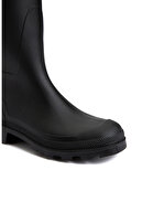 چکمه های بارانی مردانه مشکی-thumb