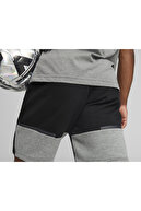 Teamcup Casuals شورت تمرینی فوتبال مردانه مشکی-thumb