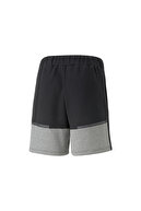 Teamcup Casuals شورت تمرینی فوتبال مردانه مشکی-thumb